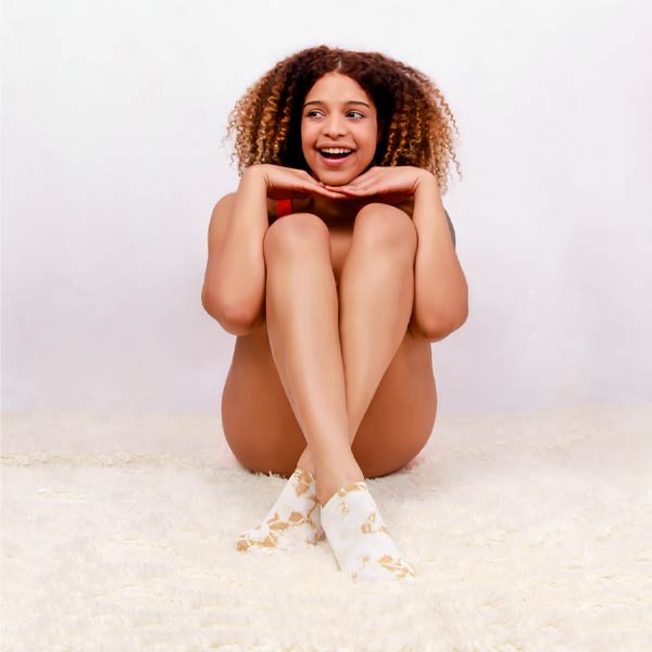 Organic Stockings - Heel Pads