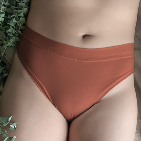 Elena organic high cut panties
