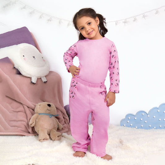 Elena Organic Long Sleeve Polo - Girls