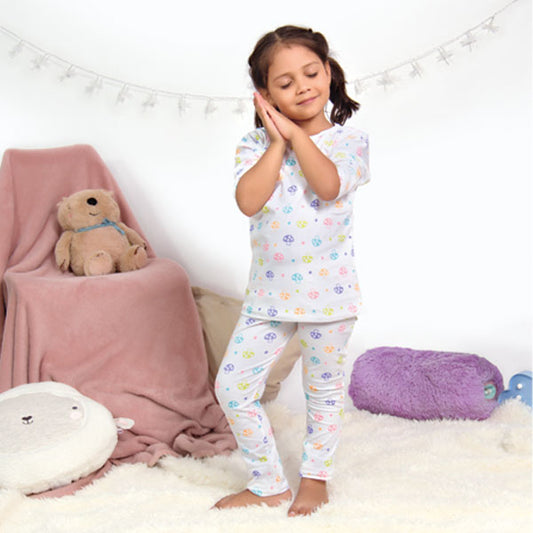 Elena Organic Long Sleeve Polo - Girls